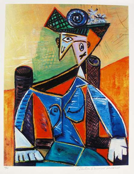 Pablo Picasso, Seated Woman In An Armchair