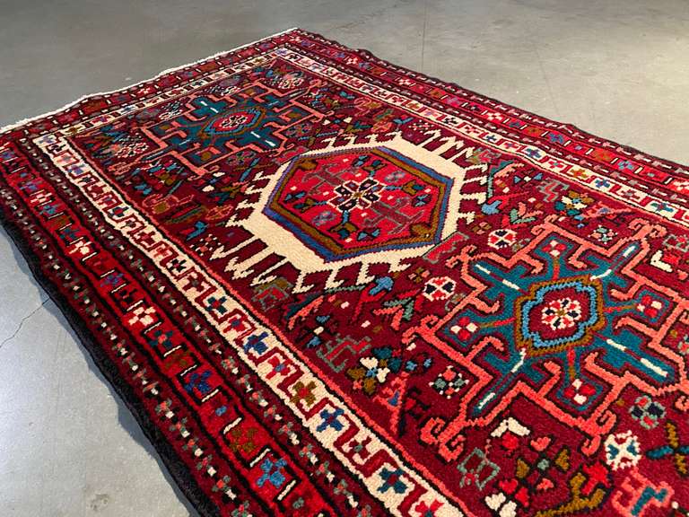 EXQUISITE PERSIAN KARAJEH 2.5x9.6