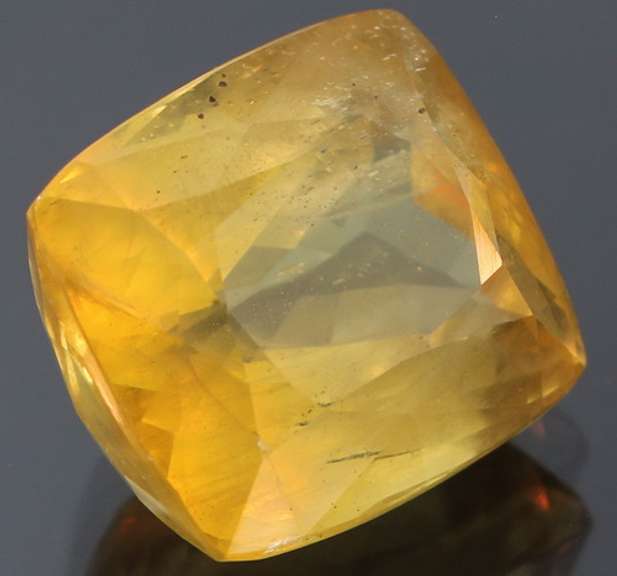 Huge! 16.68ct unheated yellow Apatite