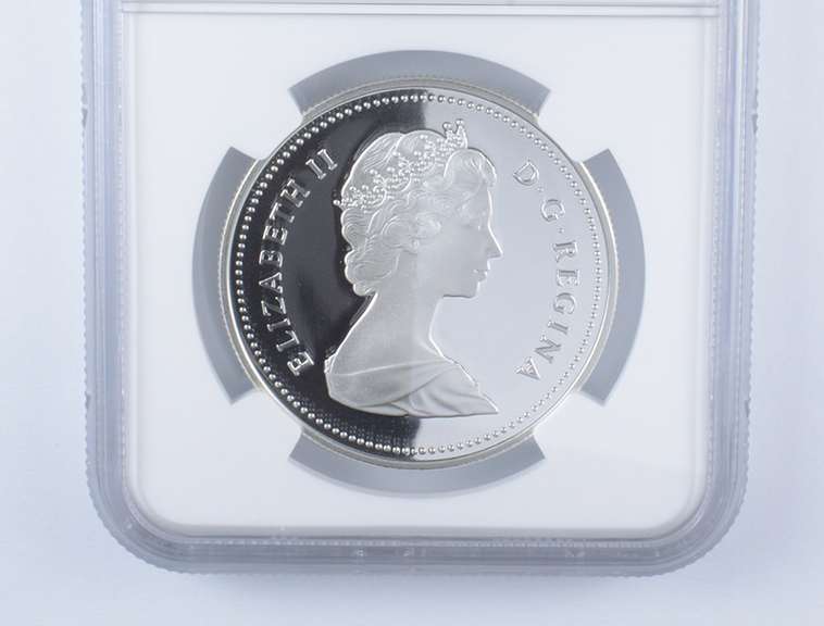 PF70 UCAM 1986 Canada $1 Silver - Vancouver Centennial - Graded NGC