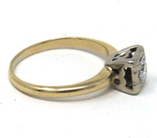 Fancy Yellow Gold Diamond Engagement Ring