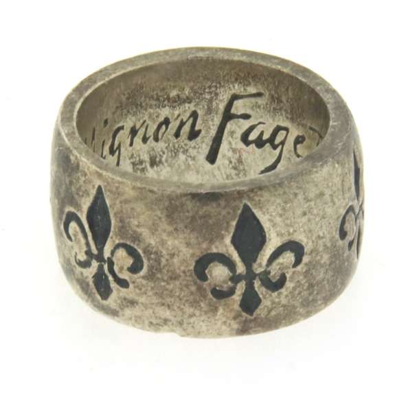 Sterling Silver Mognon Faget Ring