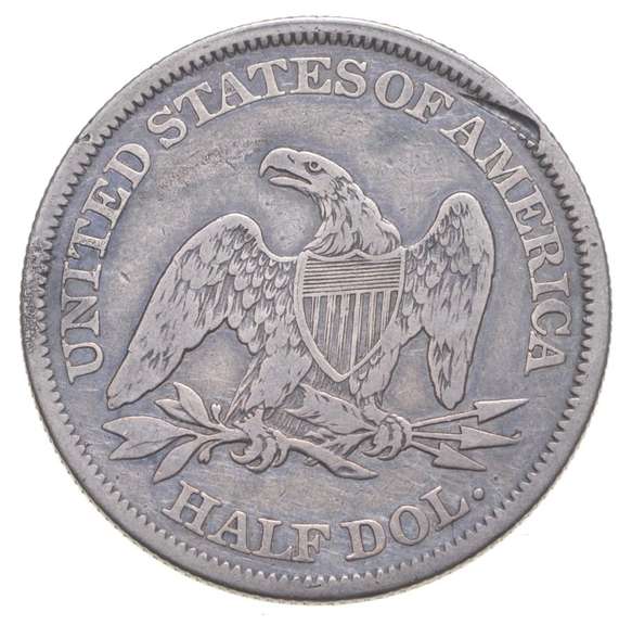 1864 Seated Liberty Half Dollar