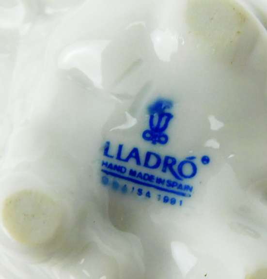 1991 Lladro Doves Christmas Ornament