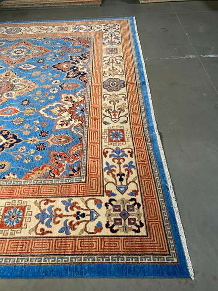 STUNNING FINE SUPER KAZAK RUG 10x14
