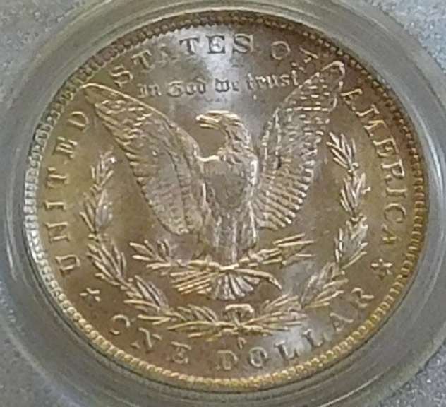 1882-O Morgan Dol PCGS MS-63 colorful, attractive