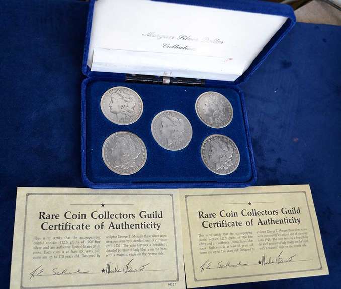 Morgan Silver Dollars Collection Circulated
