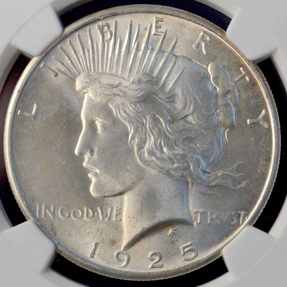 1925 Peace Silver Dollar NGC MS64
