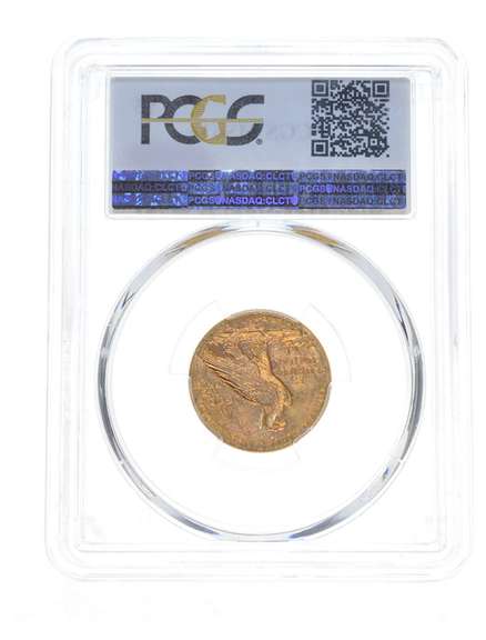 MS63+ 1910-D $5 Indian Head Gold Half Eagle - CAC - Graded PCGS