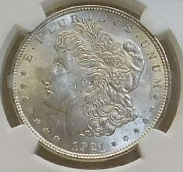 1921 Morgan Dol NGC MS-63