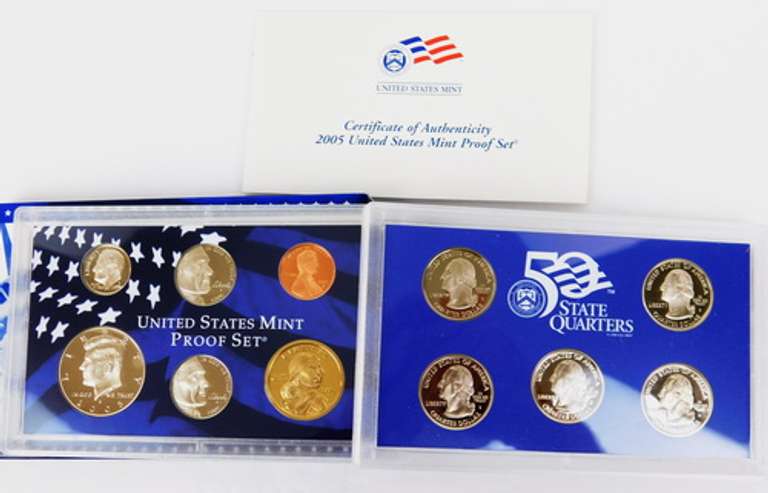 2 U.S. Mint Proof Sets with COA's