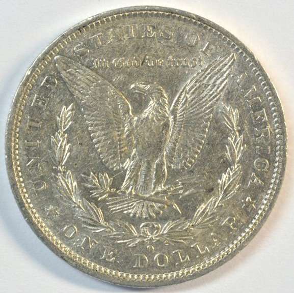 Scarce near mint 1882-O/S Morgan Silver Dollar. Nice