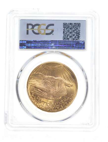 MS65 1927 $20 Saint-Gaudens Gold Double Eagle - CAC - Graded PCGS