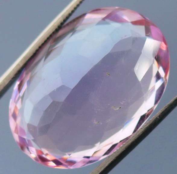 Halo flashing 16.72ct real unheated Bolivian Amethyst