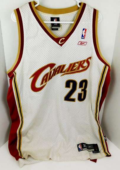 Cavaliers James #23 Basketball Jersey, XL
