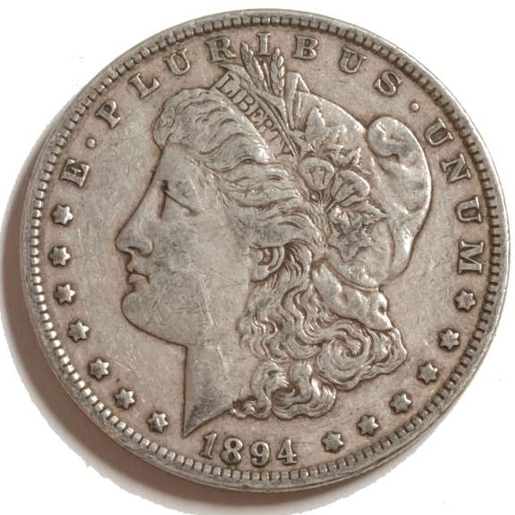 Tougher 1894 Morgan Dollar