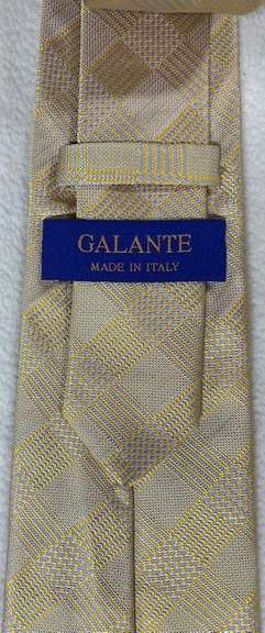 Fine Quality Italian Hand Made Silk Tie By Galante