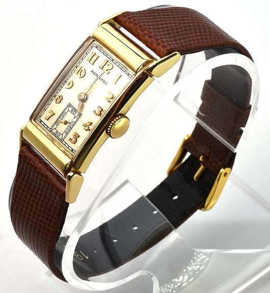14kt Gold Vintage Hamilton with Famous 770 Movement
