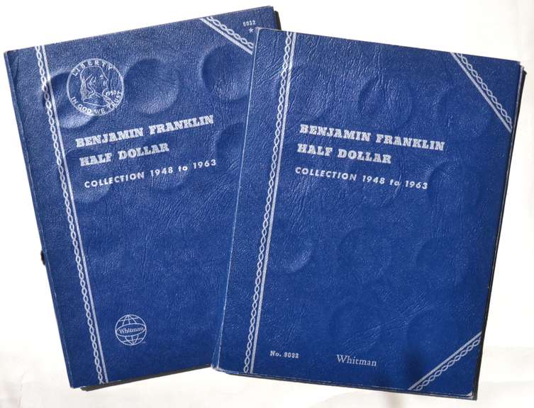 Partial Franklin Half Set 1949-1963