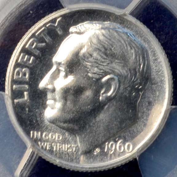 1960 Roosevelt Dime PCGS PR67 DDO FS-104