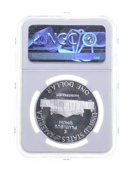 PF70 UCAM 1993-S James Madison Commemorative Silver Dollar - NGC