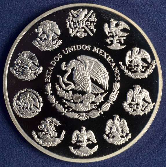 2011 Proof Mexican Libertad, 1oz .999 Silver.