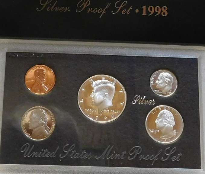 1998 Silver PROOF Set