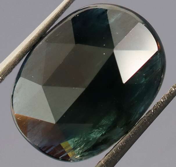 Heated only! 3.94ct Blue-green Sapphire