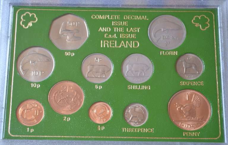 8 Various England and Ireland Sets