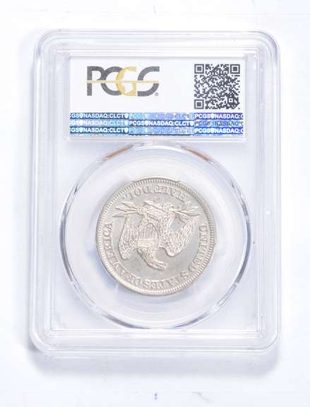 MS62 1849-O Seated Liberty Half Dollar - Graded PCGS
