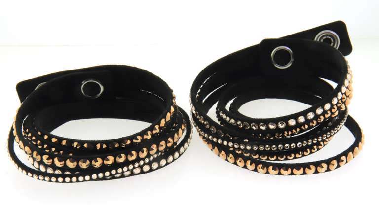 Lot of 2 Crystal Bracelets