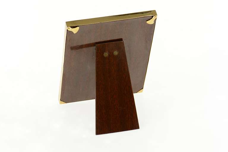 14K Yellow Gold Retro Cartier Photo Classic Picture Frame