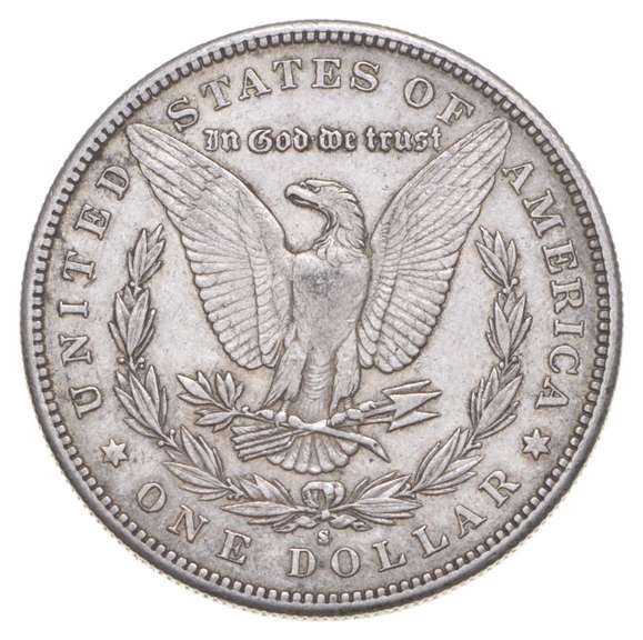 1885-S Morgan Silver Dollar