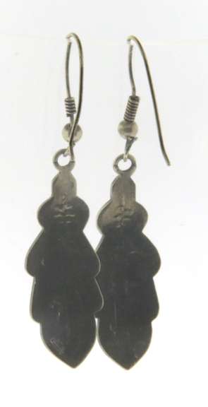 Sterling Silver Native American Dangle Earrings