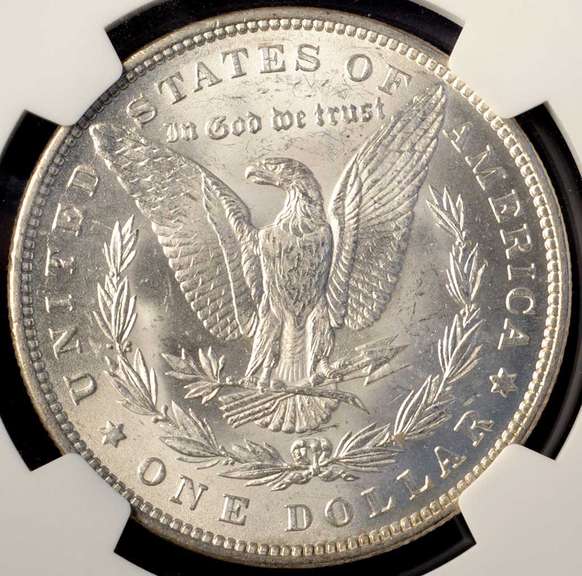 1881 Morgan Silver Dollar. NGC MS63.