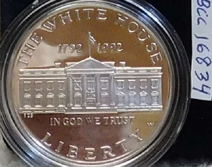 1992 White House PRF Silver Dol commem