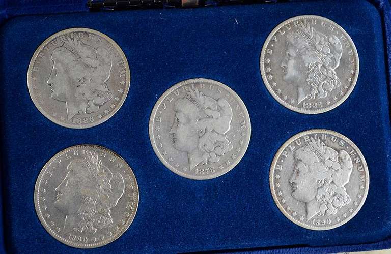 Morgan Silver Dollars Collection Circulated
