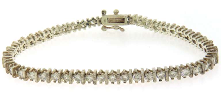 Sterling Silver Cubic Zirconia Bracelet and Pendant