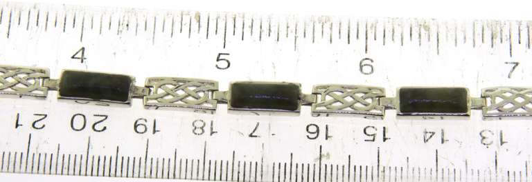 Sterling Silver Gemstone Bracelet