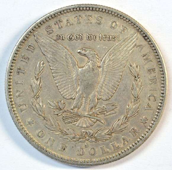 Sharp original 1884-S Morgan Silver Dollar in XF45. Nice