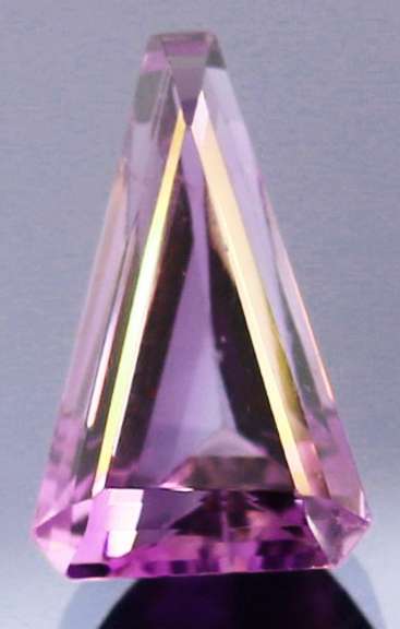 Outstanding 10.54ct custom trillion cut Amethyst