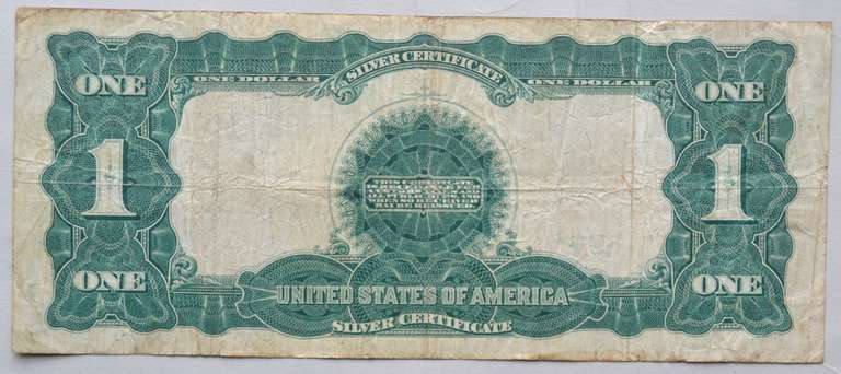 $ 1 1899 Black Eagle Silver Certificate