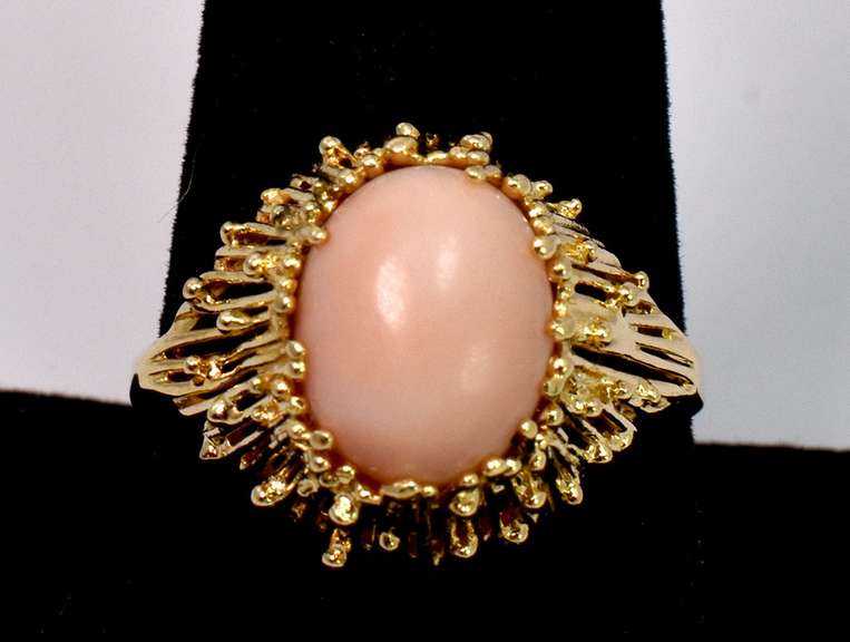 Ornate Vintage Gemstone Ring