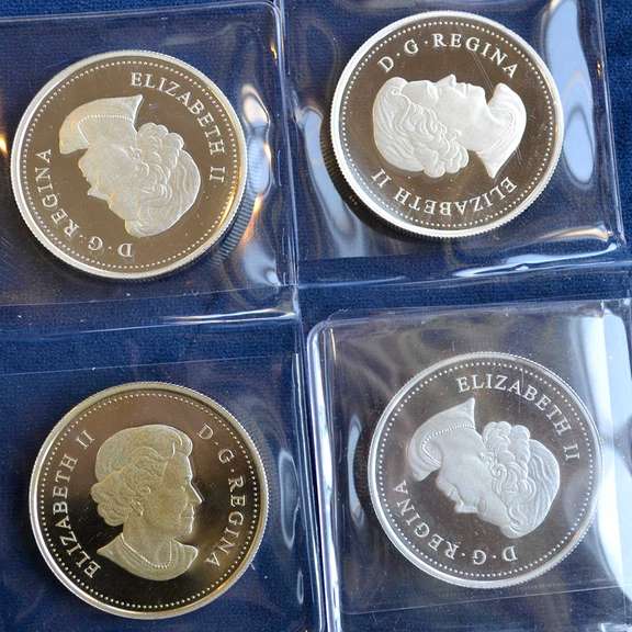 2016 Canadian $15 Silver Coins Colorized Heroes.