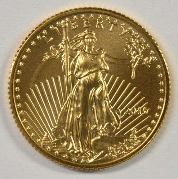 Pristine Superb Gem BU 2018 $5 American Gold Eagle