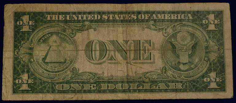 Series 1935A $1 Silver Certificate, World War II North Africa Note