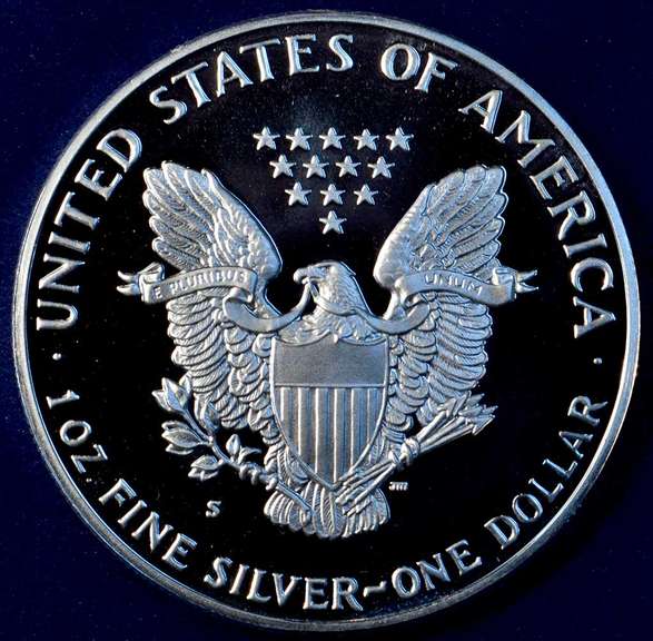 1987 Proof American Silver Eagle.