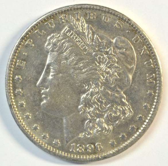 Scarce Near Mint 1896-O Morgan Silver Dollar. Better date