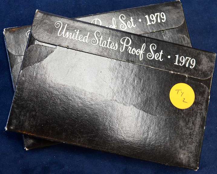 2x United States Mint Proof Sets 1979 Type 2.