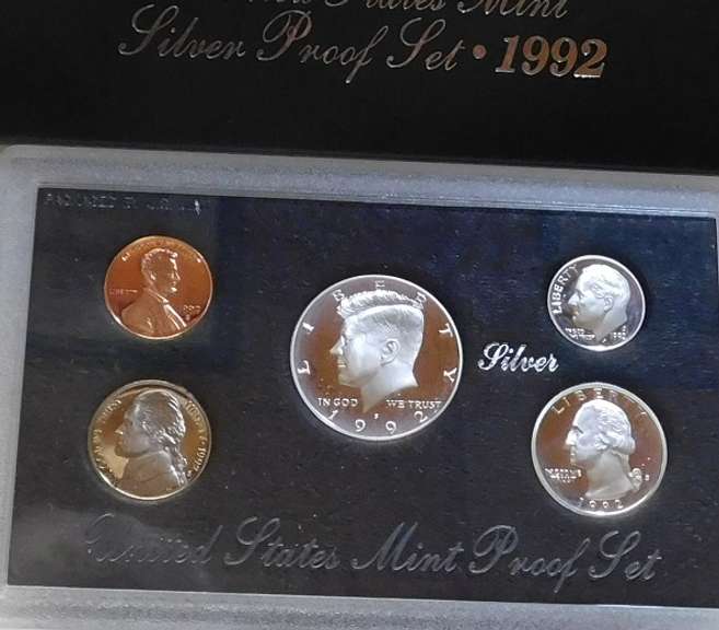 1992 Silver PROOF Set